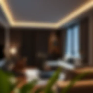 Modern Hotel Apartment Interior Luxurious hotel apartment interior showcasing a modern design