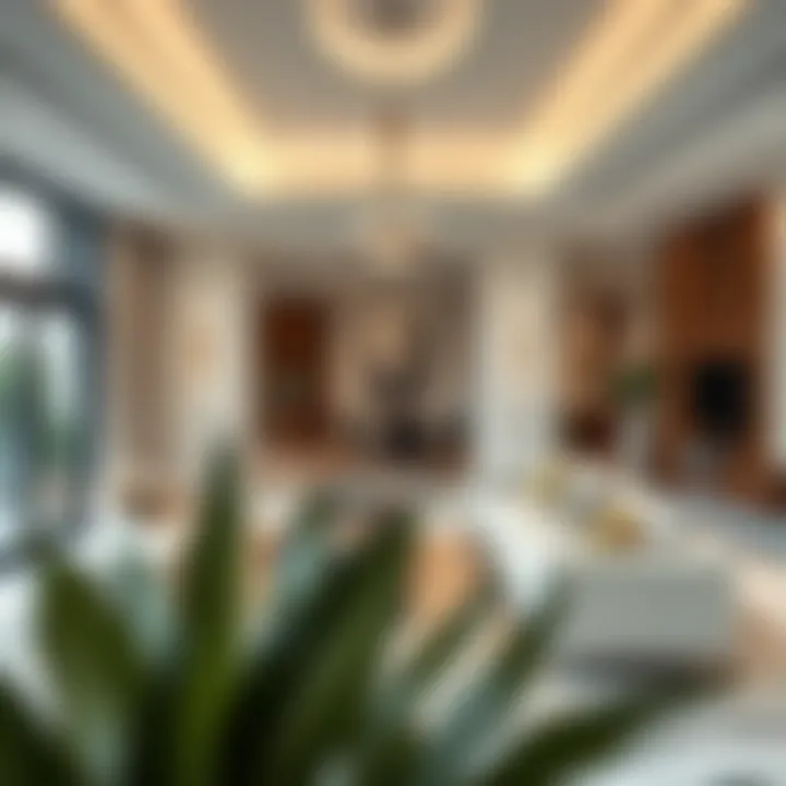 Luxurious villa interior design in Al Awir