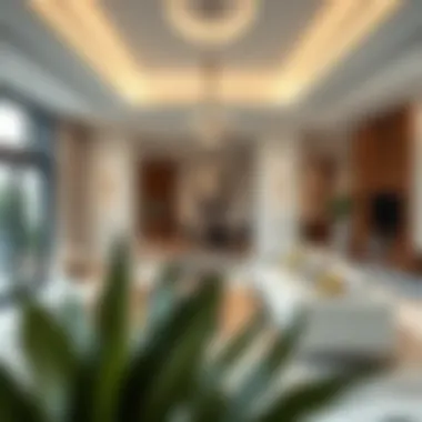Sophisticated Villa Interior in Al Awir Luxurious villa interior design in Al Awir