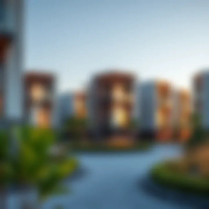 Modern residential development in Al Farjan