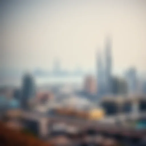 Stunning skyline view of Al Farjan
