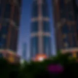 Stunning architectural view of Al Maha Tower