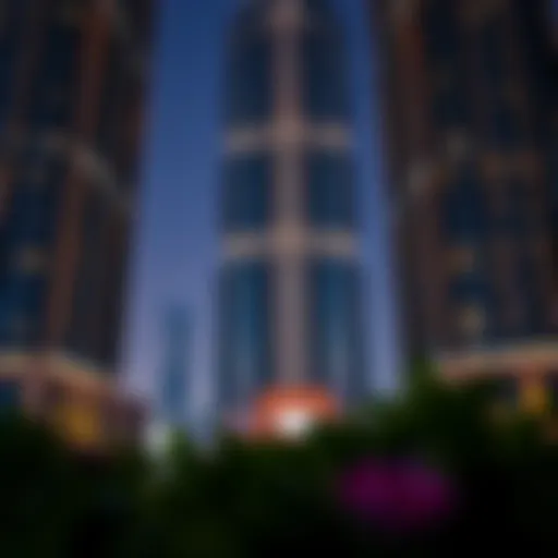 Stunning architectural view of Al Maha Tower