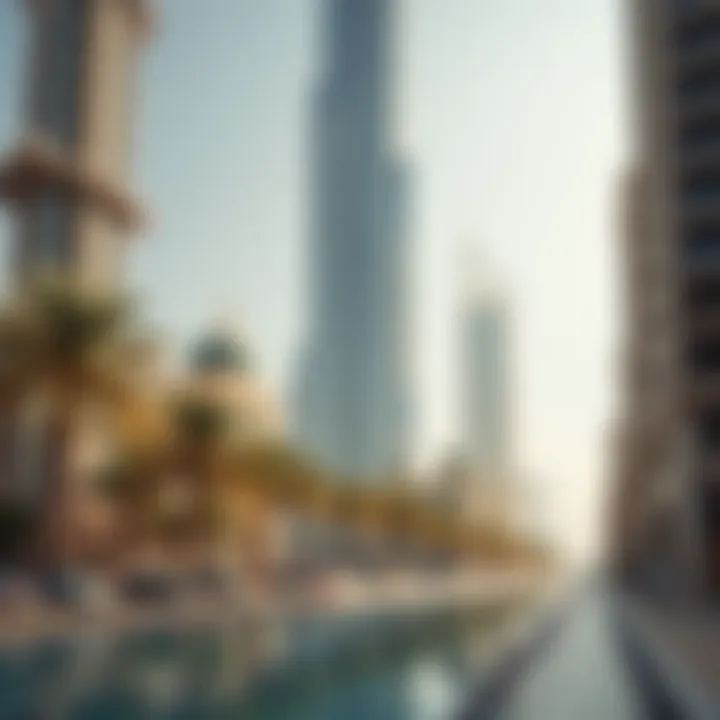 Strategic location of Al Maha Tower in Dubai