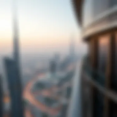 Breathtaking Skyline from Al Maha Tower Panoramic skyline from Al Maha Tower