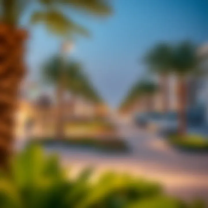 Local amenities in Al Rawdah Al Sharqiyah including parks and shopping areas