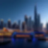 Stunning skyline of Dubai showcasing modern architecture