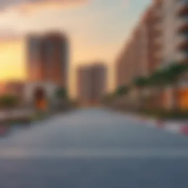 Luxurious residential buildings in Aster Nahda area