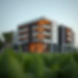 Architectural design of Azizi Liatris showcasing contemporary aesthetics