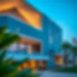 A stunning view of Binghatti Office's modern architectural design