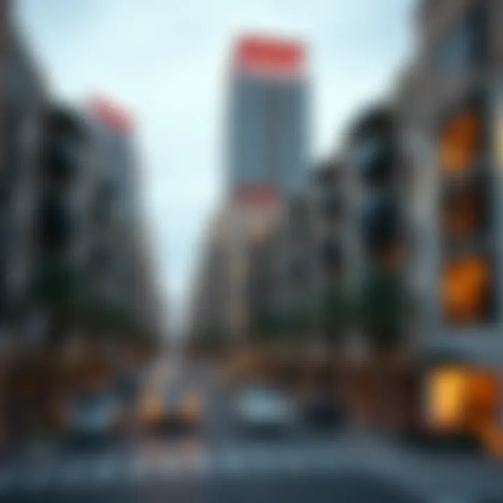 A vibrant community surrounding Bloom Towers emphasizing lifestyle and livability.