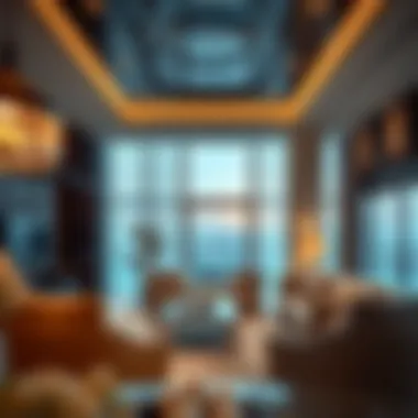 Inside a luxurious Dubai home highlighting exquisite interiors.