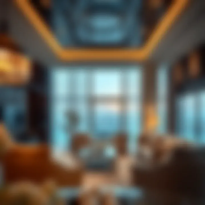Inside a luxurious Dubai home highlighting exquisite interiors.