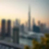 Stunning skyline view of Dubai showcasing modern architecture.