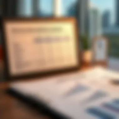 Calculating Service Charges Chart detailing calculations of service charges for potential buyers and renters