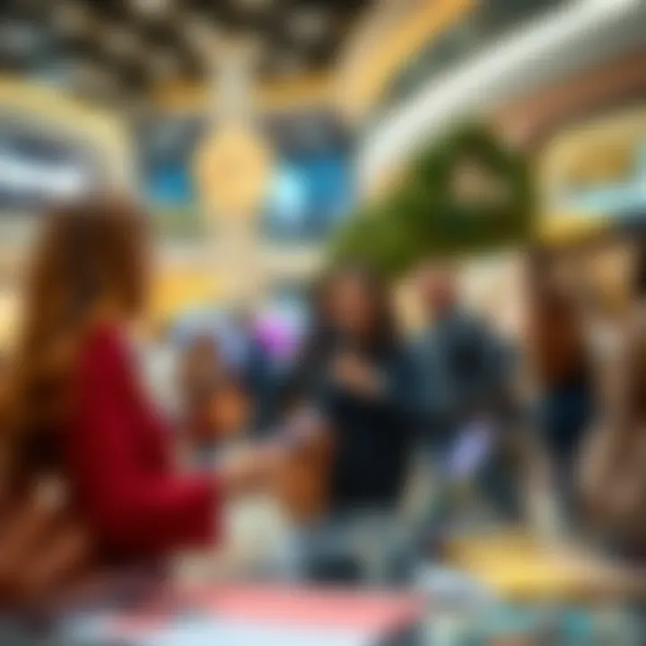 Customer engagement during promotional events