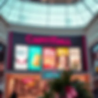 Exciting Promotional Banners at Capital Mall Exciting promotional banners displayed