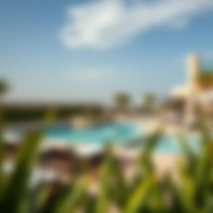 Amenities and leisure areas in Cavalli Apartments
