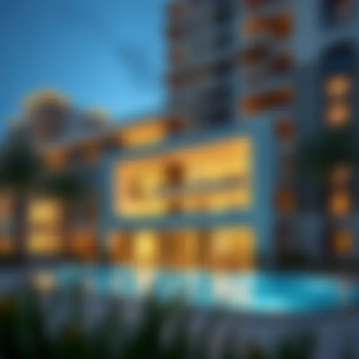 Exquisite exterior view of Cavalli Apartments