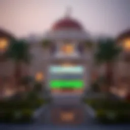 UAE Pass digital identity interface showcasing login options