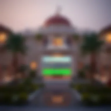 UAE Pass Digital Identity Interface UAE Pass digital identity interface showcasing login options