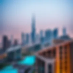 Luxurious Dubai skyline showcasing residential properties