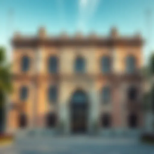 Exterior view of قصر الهند showcasing intricate architectural details