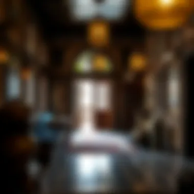 Traditional Craftsmanship Inside قصر الهند Interior decor of قصر الهند highlighting traditional craftsmanship