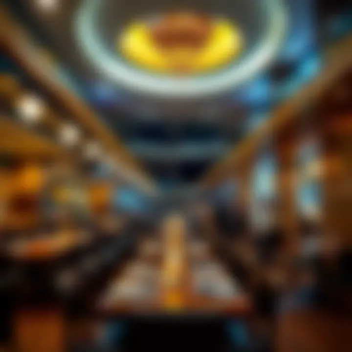 Dining area in Deira City Mall featuring a variety of cuisines