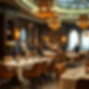 Luxurious dining setting at Jumeirah Zabeel Saray
