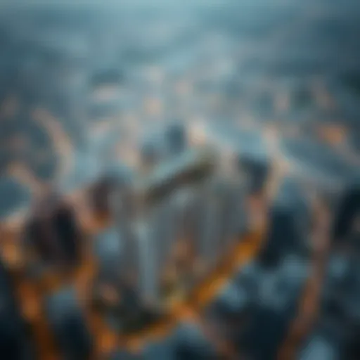 Aerial view of Emaar Aeon developments