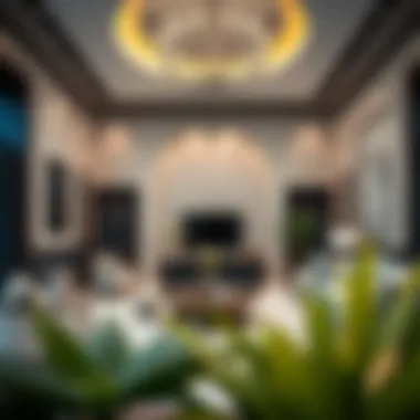 Luxurious Interior Design in Dubai Interior of a high-value real estate property