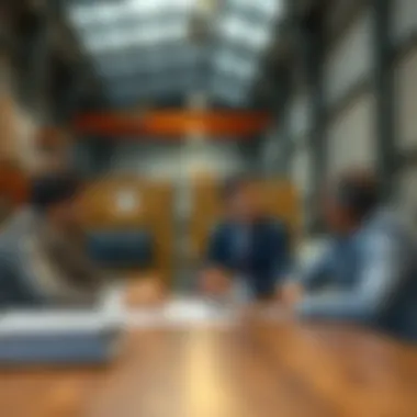 Negotiating Rental Agreements for Warehousing Solutions Business meeting discussing warehouse rental agreements