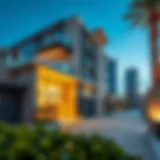 Modern architecture in Al Barsha showcasing luxury living