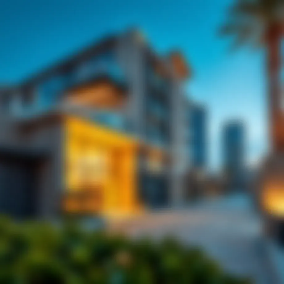 Modern architecture in Al Barsha showcasing luxury living
