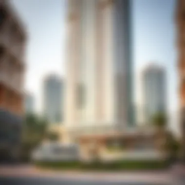 Investment statistics and growth potential graphic for Al Khaimah Building