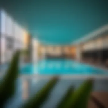 State-of-the-Art Amenities at Al Noor Building Modern amenities available at Al Noor Building including a swimming pool and gym