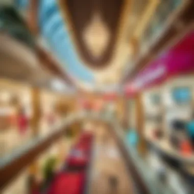 Interior of Al Quoz Mall Interior view highlighting stores and amenities within Al Quoz Mall
