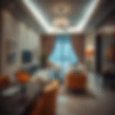 Luxurious Interiors of Al Salam Apartments Luxurious interior design of an apartment in Al Salam Building