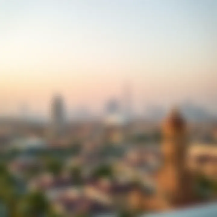 Breathtaking skyline view from a holiday home