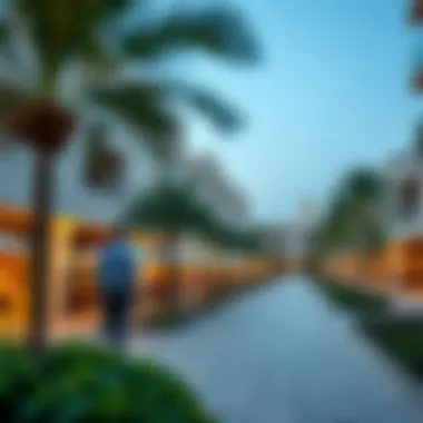 Amenities in Jumeirah Village Circle Community amenities surrounding Alcove Building in JVC