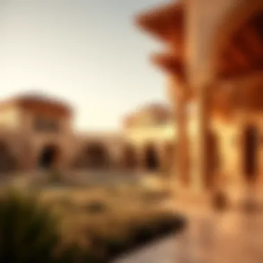 Architectural elegance of Arabian Ranches villas