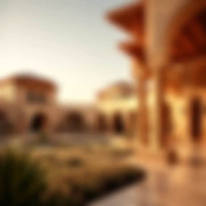 Architectural elegance of Arabian Ranches villas
