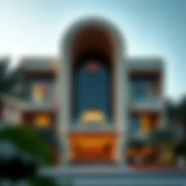 Modern Architectural Marvel of Bugatti Residences Exterior view of Bugatti Residences showcasing modern architecture