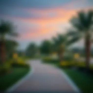 Tranquil parks and community areas in مركز سالم النهده