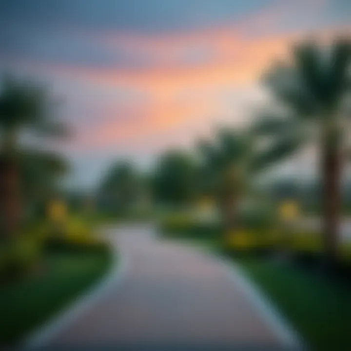 Tranquil parks and community areas in مركز سالم النهده