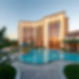 Stunning view of Damac Hills Rotana showcasing architectural elegance