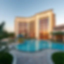Stunning view of Damac Hills Rotana showcasing architectural elegance