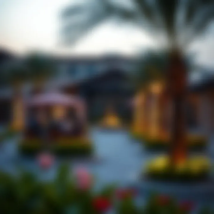 Vibrant community features of Damac Hills Rotana