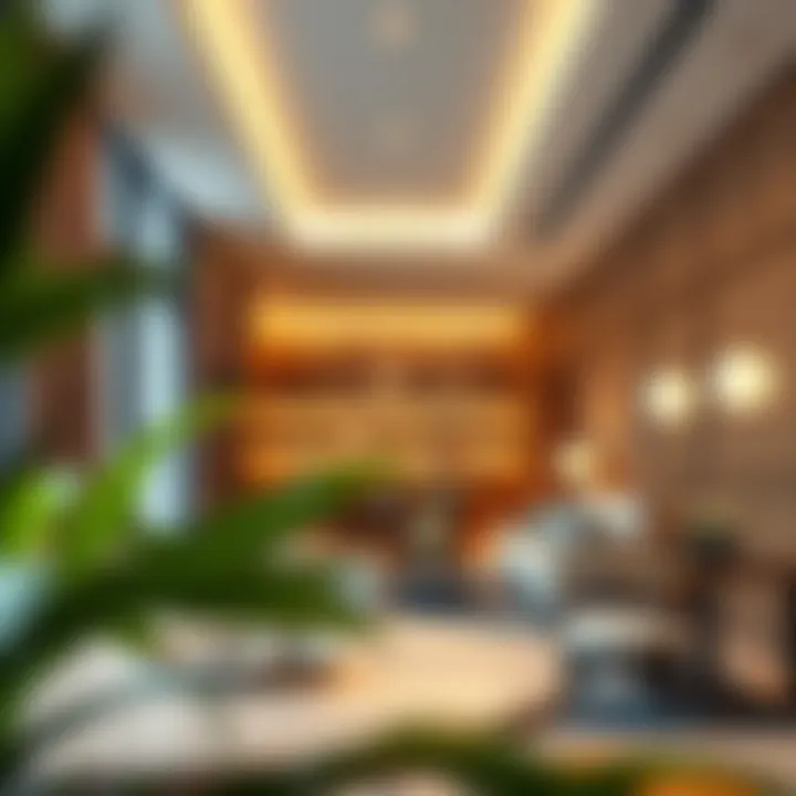 Stylish interior showcasing Danube Properties' offerings
